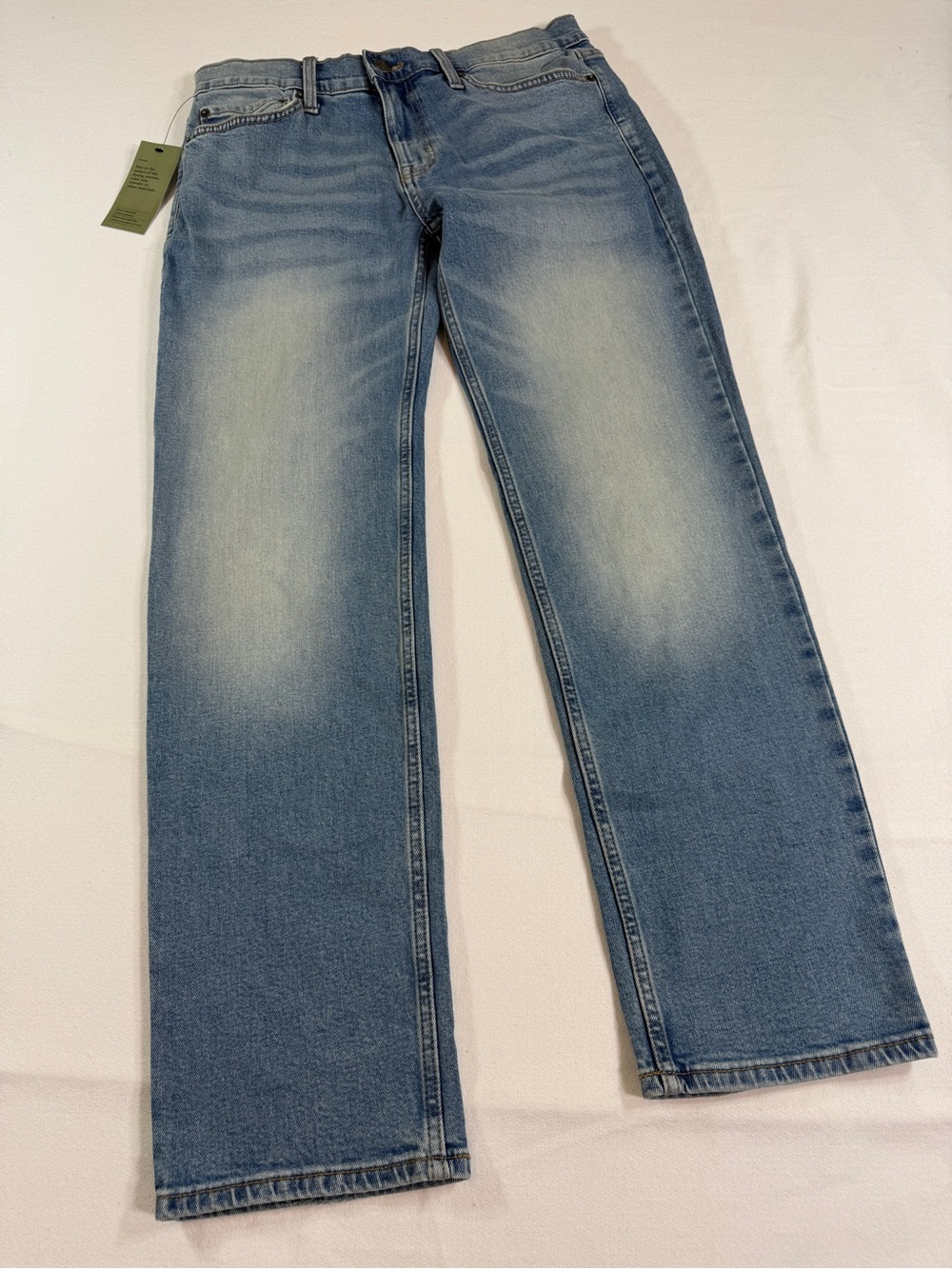 Men's Slim Straight Fit Jeans - Goodfellow & Co Medium Wash 34x32 NWT
